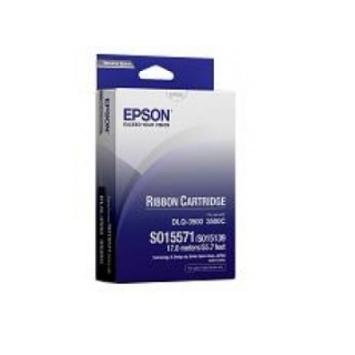 EPSON S015571/S015139 黑色針機色帶 (DLQ-3000)