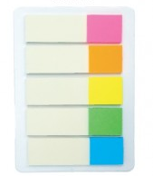 BANTEX 16633 STICKY NOTES (12.5x44mm) 5 color