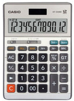 CASIO MS-120BM Desk-Top Calculators (12 digits)