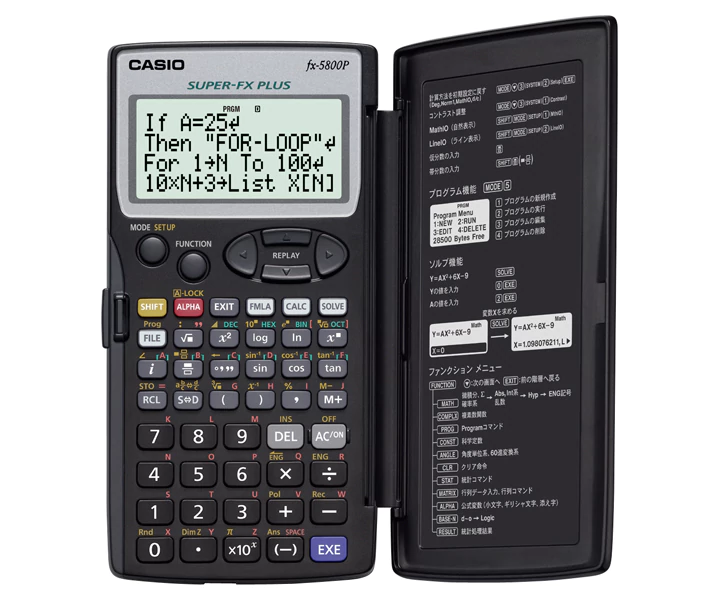 CASIO FX-5800P 科學函數機