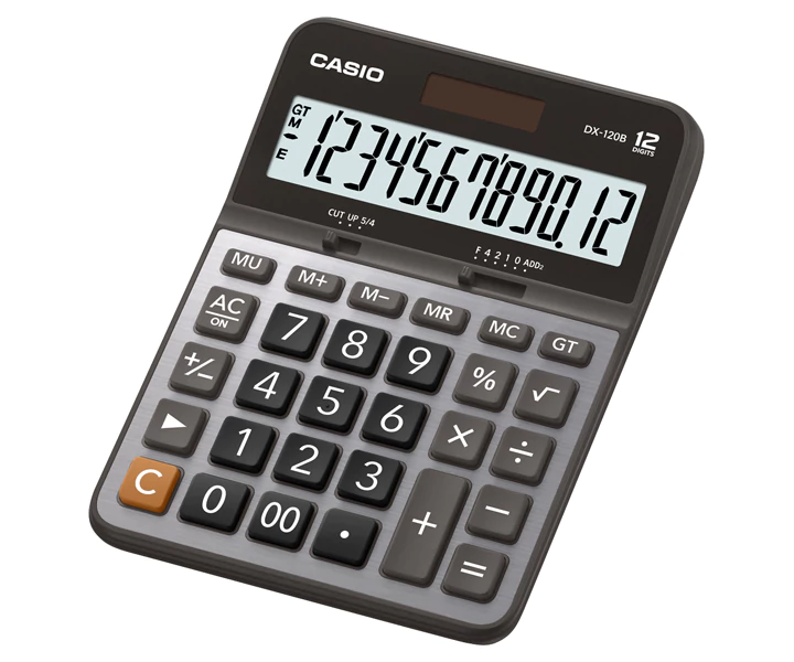 CASIO DX-120B 計算機 (12位)