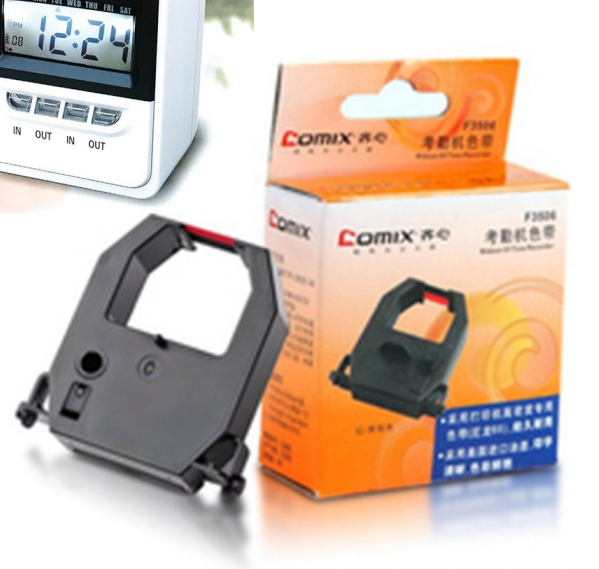 COMIX MT-5100 打咭鐘色帶 (黑色) - BX2000/MT5100