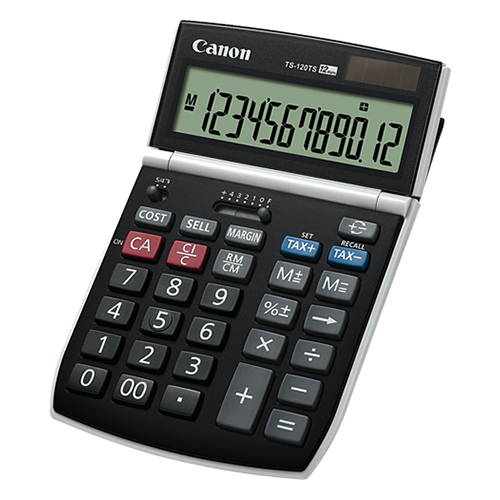 Canon TS-120TS Semi-desktop Calculator (12 Digits)
