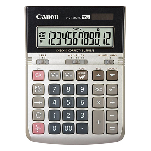 Canon HS-1200RS 桌面計算機 (12 Digits)