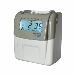 NEEDTEK UT-6800 六欄位電子打咭鐘(台灣製造)