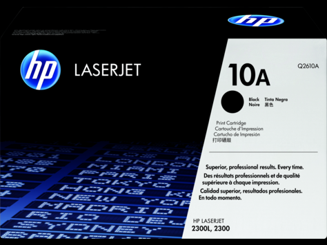 HP 10A 黑色原廠 LaserJet 碳粉盒 (Q2610A)