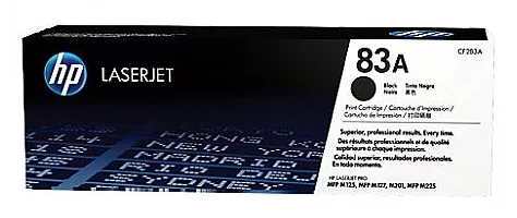 HP 83A 黑色原廠 LaserJet 碳粉盒 (CF283A)