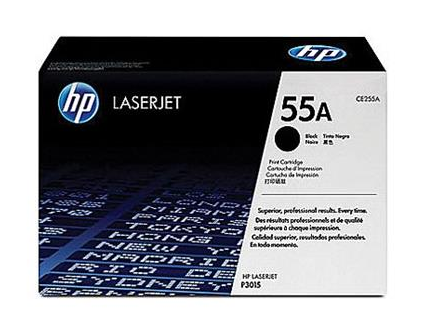 HP 55A (CE255A) Black Original Toner Cartridge (for HP LaserJet Enterprise 525 P3015 HP LaserJet Pro M521)