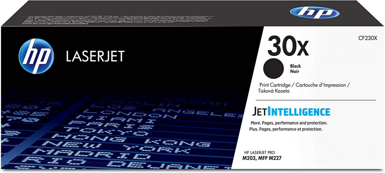 HP 30X 高打印量黑色原廠 LaserJet 碳粉盒 (CF230X)