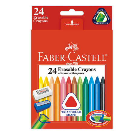 Faber-Castell 輝柏 粗腊筆 24色 #122 624