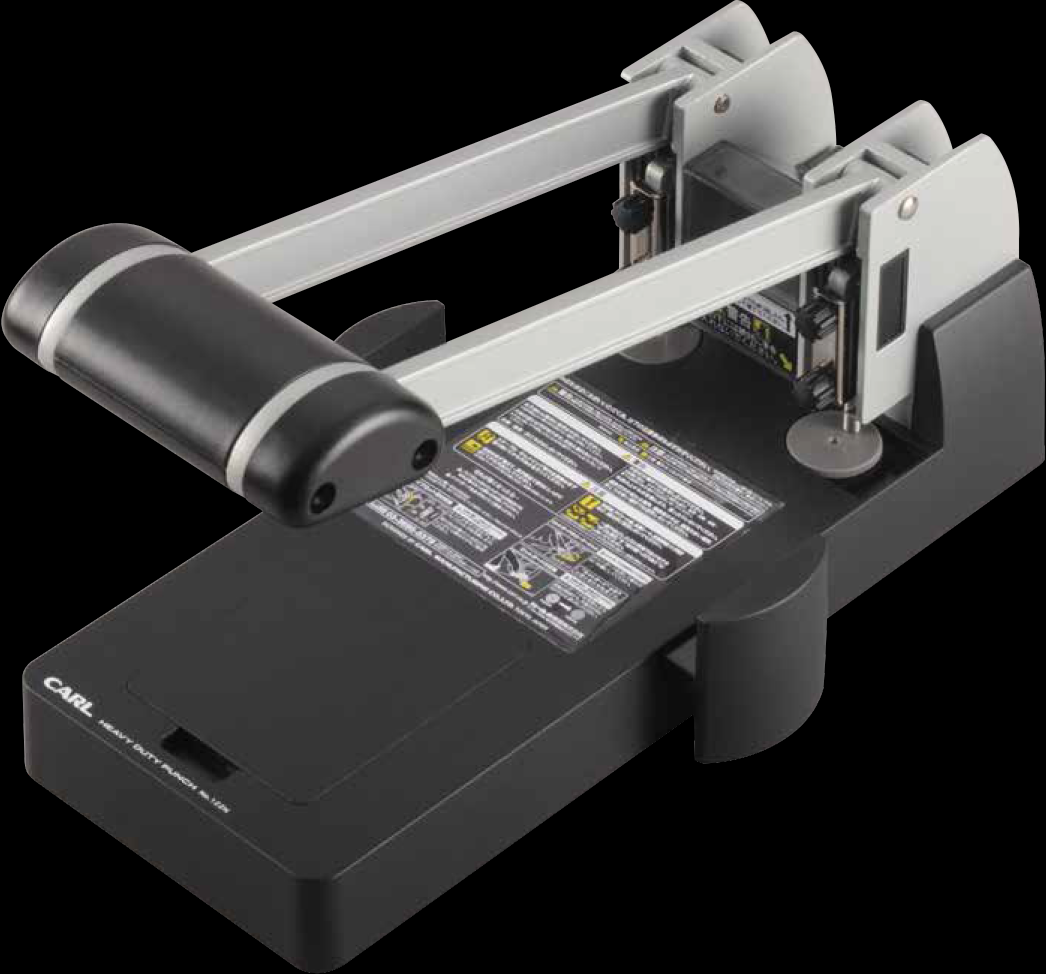 Carl No.122N 2-hole Heavy duty punch (150 sheets)
