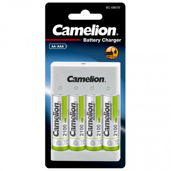 Camelion BC-0807S USB獨立管道充電器