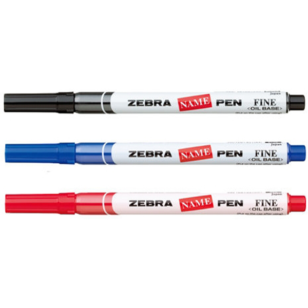Zebra Name Pen 斑馬牌油性記號筆