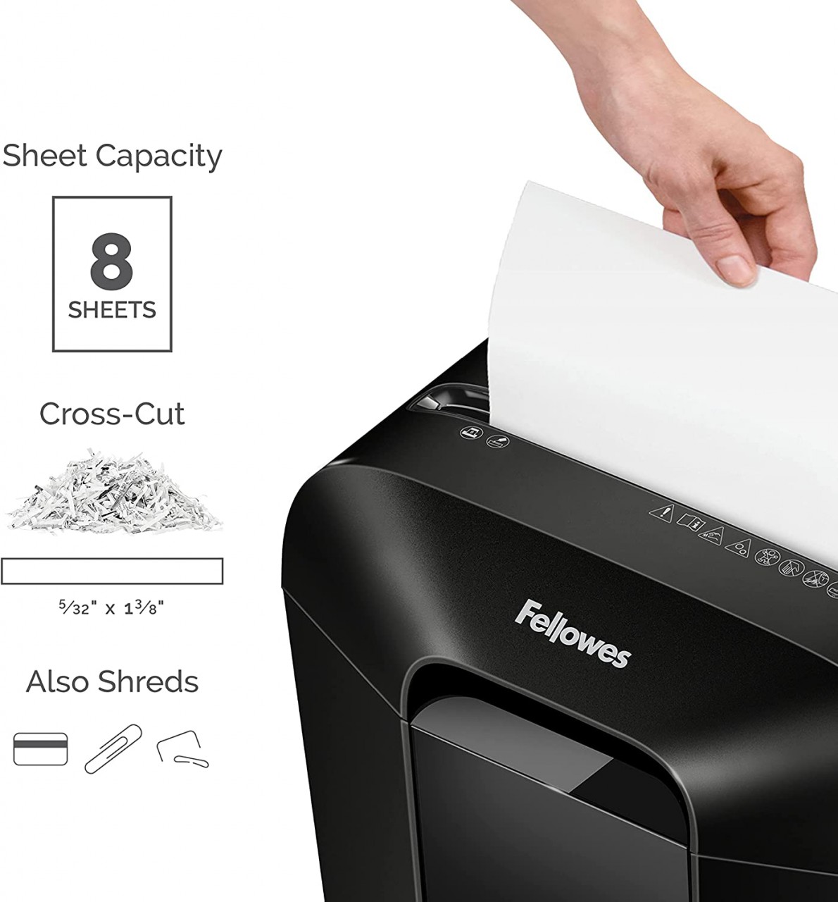 Fellowes LX45 碎紙機(碎粒狀)
