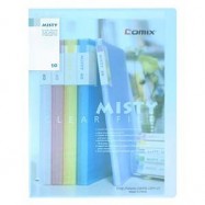 COMIX A480 A4 Clear Holder 磨砂透明資料簿10頁