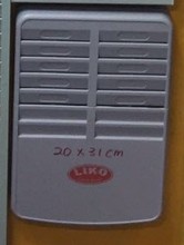 LIKO 10格工咭架<塑膠>