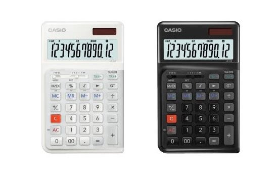CASIO 人體工學計算機 JE-12E -12位