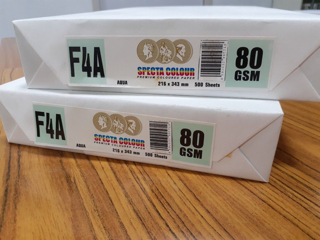 SPECTA COLORS F4A 顏色影印紙 80磅 - AUQA / VIOLET