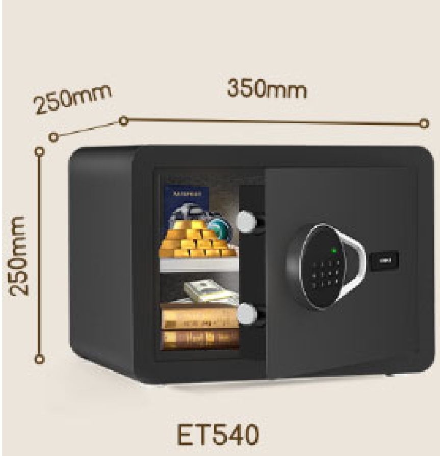 Deli ET540 Key Password Safe 密碼+鎖匙鎖夾萬