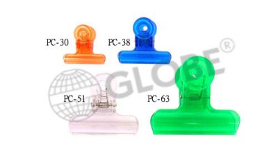 GLOBE PC30 彩色膠夾(24個裝) - 30mm