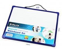 Kidario KWB-3040-A3 膠框磁性白板(30x40cm)