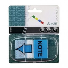 BANTEX 16833 00 Z-UP "NOTE" 單色膠質旗仔(25 X 44mm)