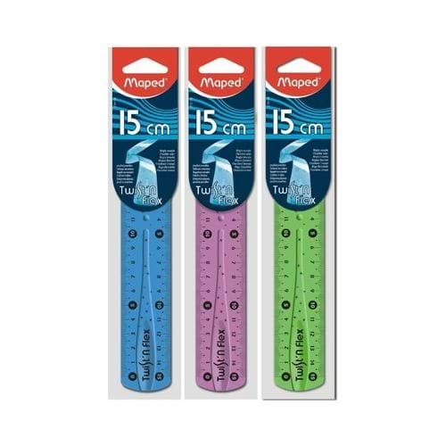 Maped 15cm Twist'n Flex Original Ruler 不易斷間尺 6"