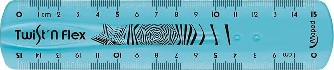 Maped 15cm Twist'n Flex Original Ruler 不易斷間尺 6"