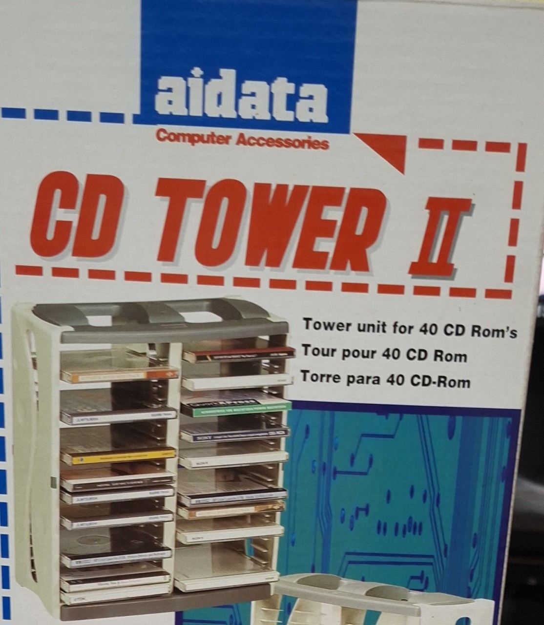 AIDATA CT40T 組合式 CD 光碟儲存架 (40層)