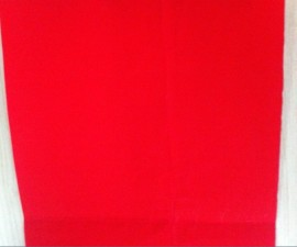 大紅揮春紙 6"x13" @100'S