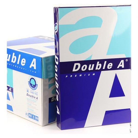 A3 DOUBLA A 影印紙 80G @1Ream/箱