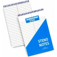 Kingdom Steno Notebook 速記簿 6"x9" 80頁