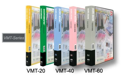 Data Bank 面脊包膠資料簿 A4-40頁 VMT-40
