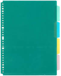 Data Bank 29孔資料簿膠索引 A4 #3004